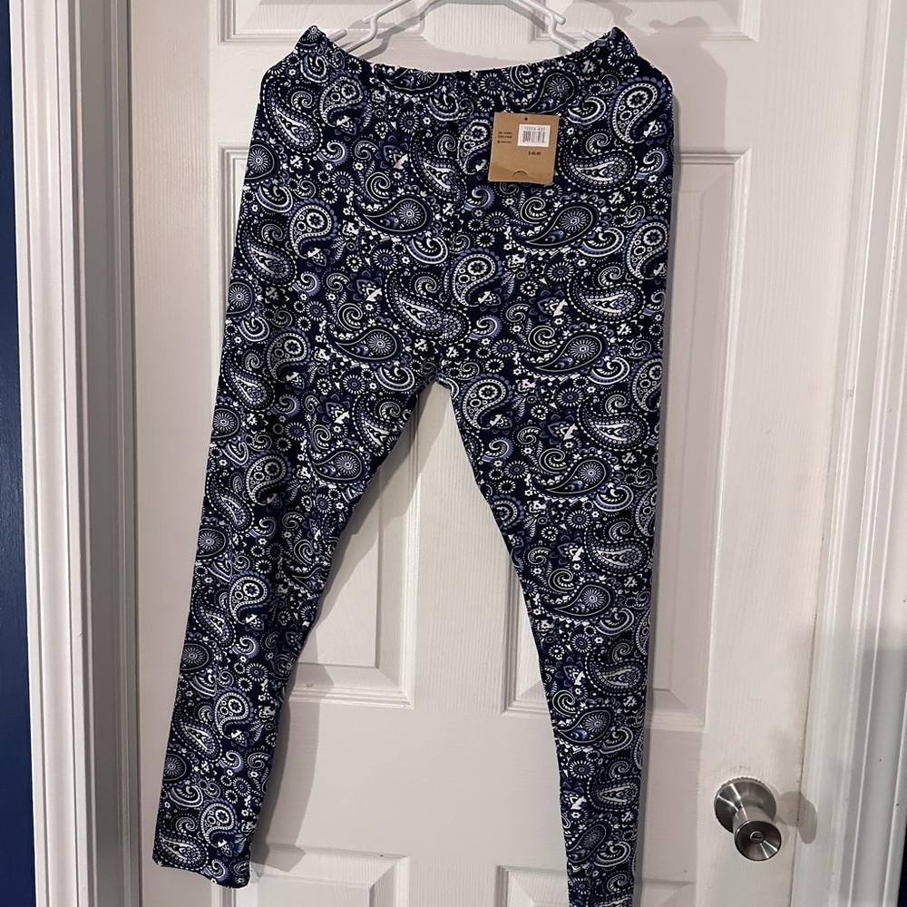 Paisley Print womens Leggings